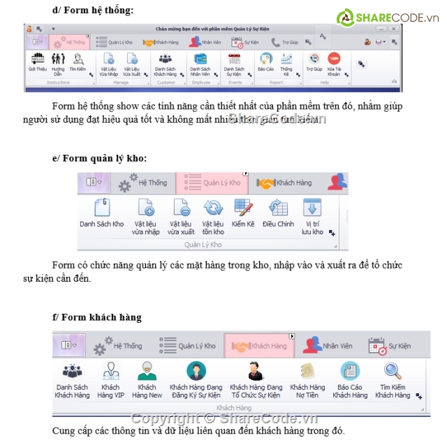 lập trình c#,visual c#,quản lý sự kiện,Báo Cáo,C#,Đồ Án